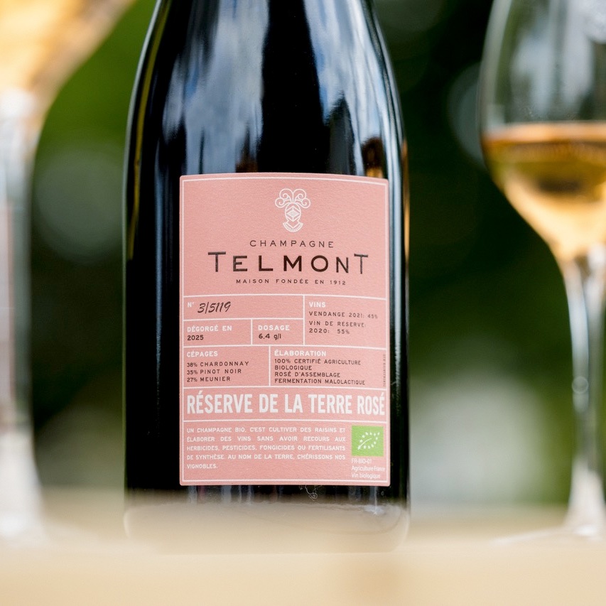 Champagne Telmont Réserve de la Terre rosé